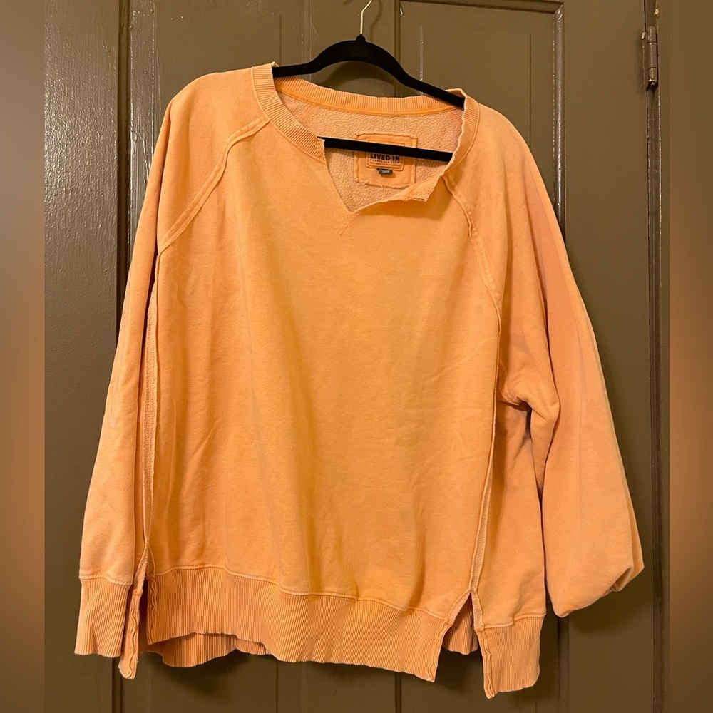 Orange Sweatshirt